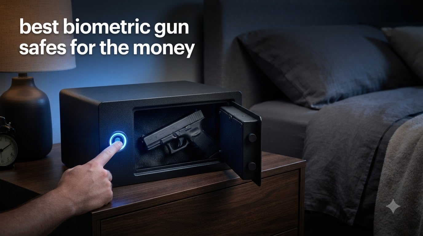 best biometric gun safes for the money