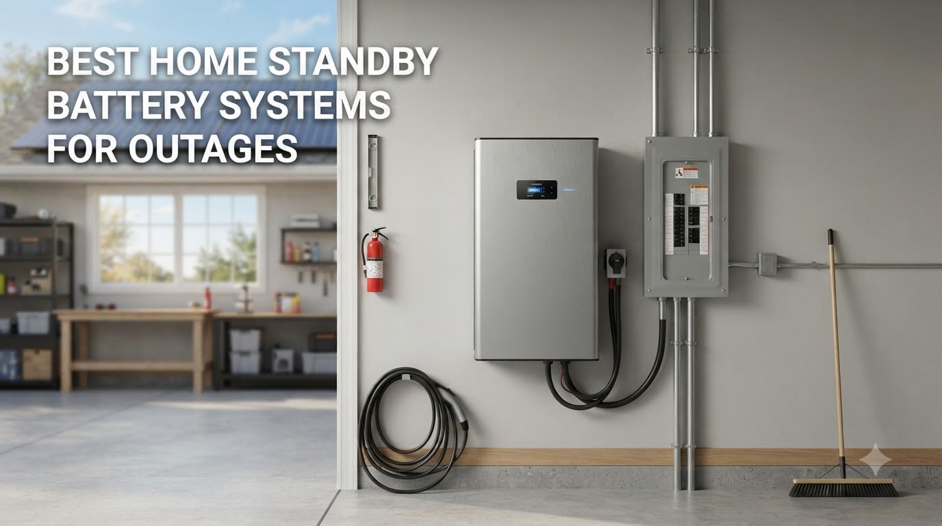 best home standby battery systems for outages