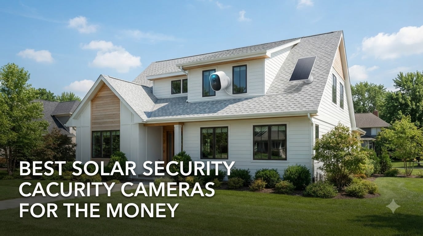 best solar security cameras for the money