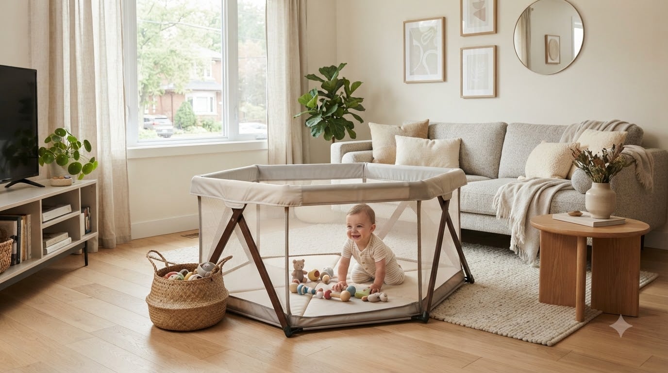 best baby playpens for small apartments
