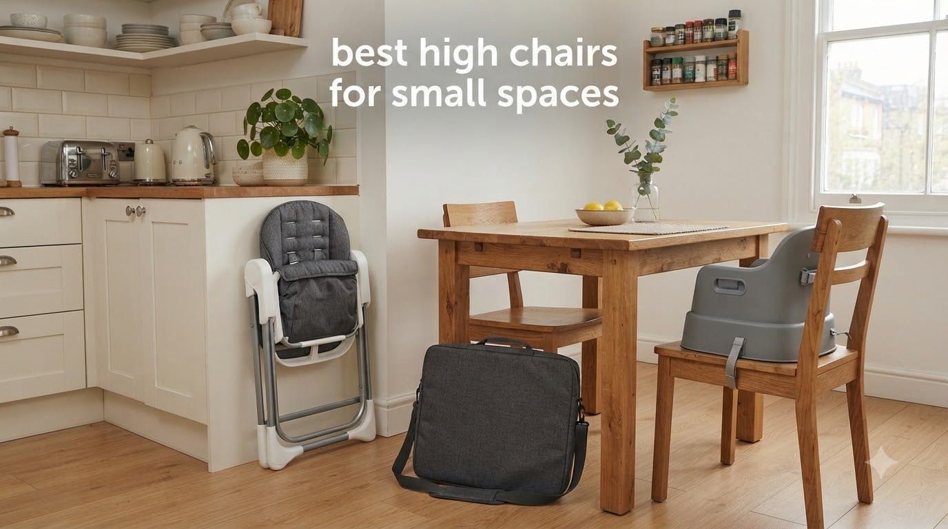 best high chairs for small spaces