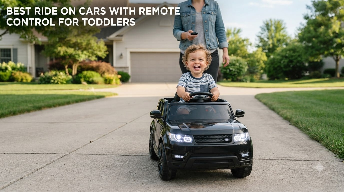 best ride on cars with remote control for toddlers