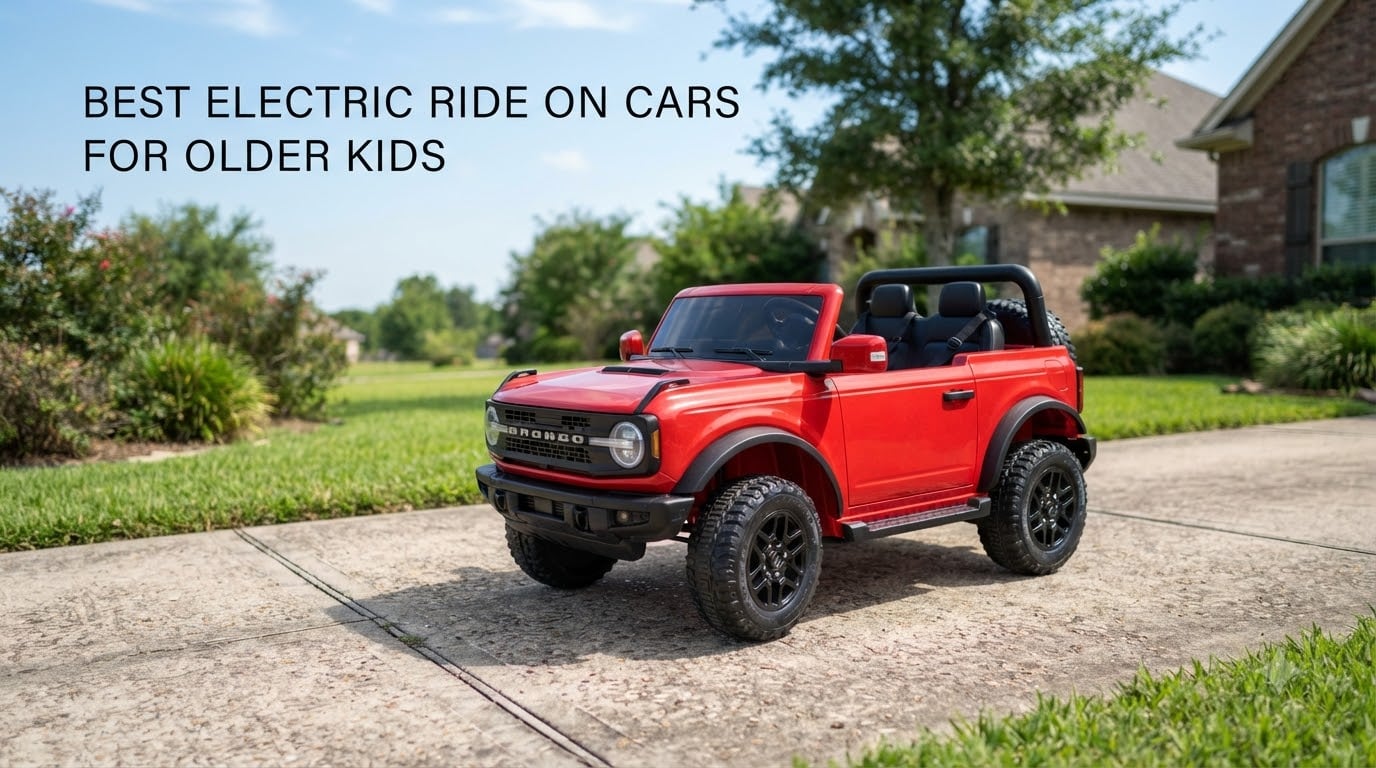 best electric ride on cars for older kids