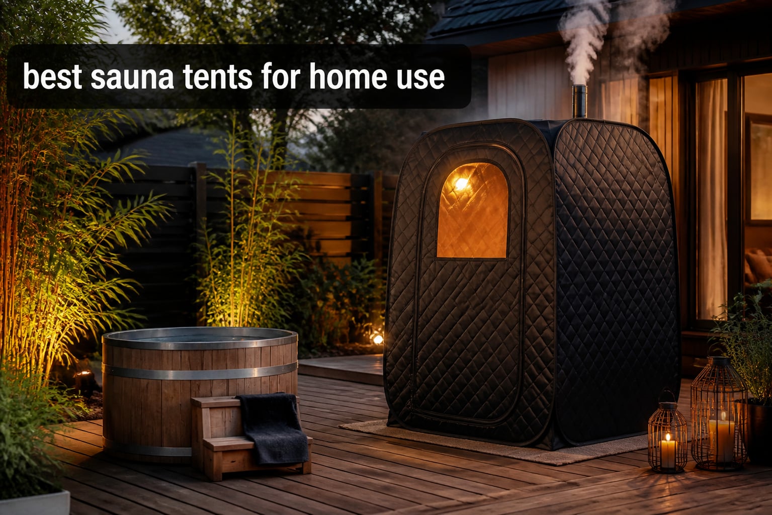 best sauna tents for home use