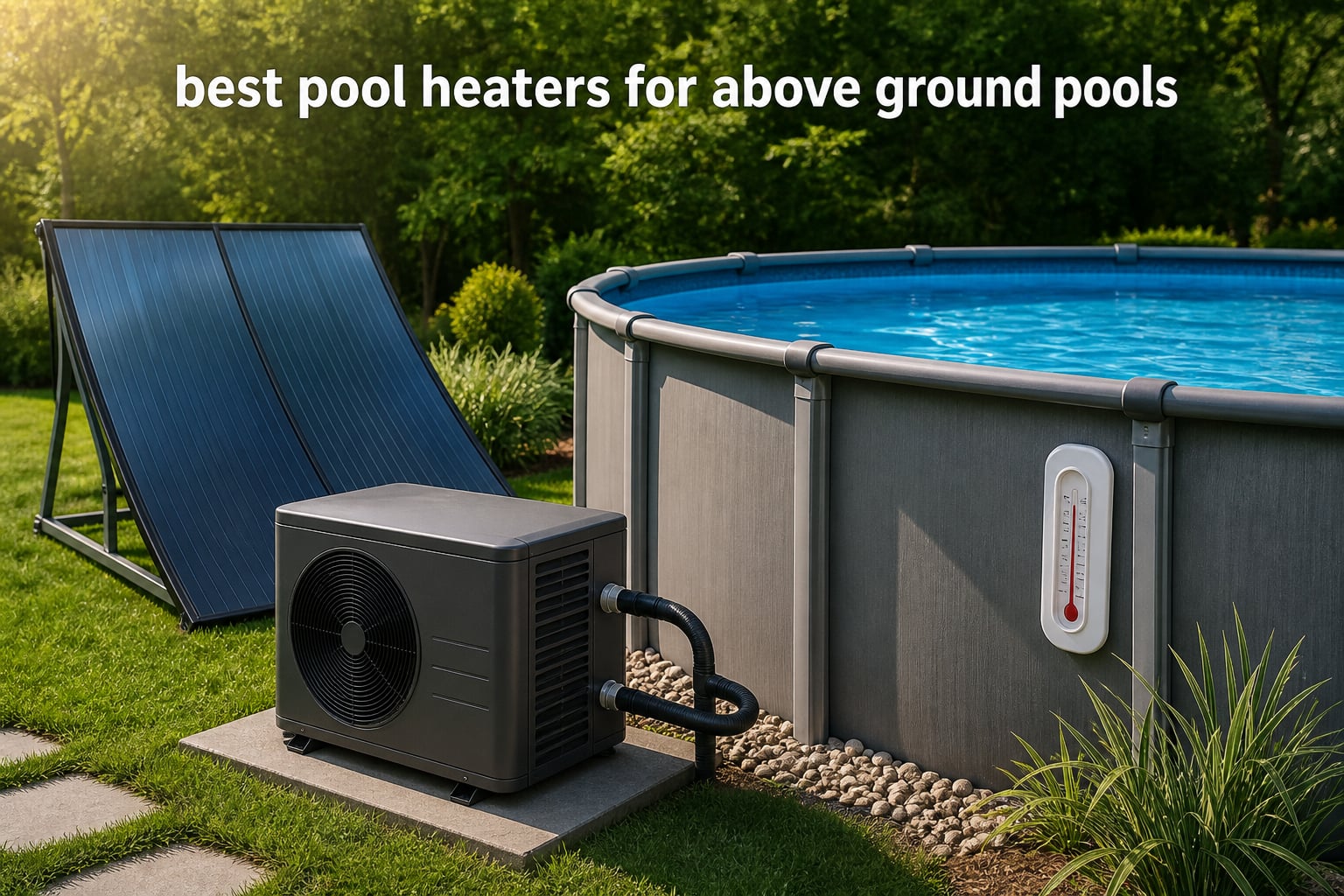 best pool heaters for above ground pools