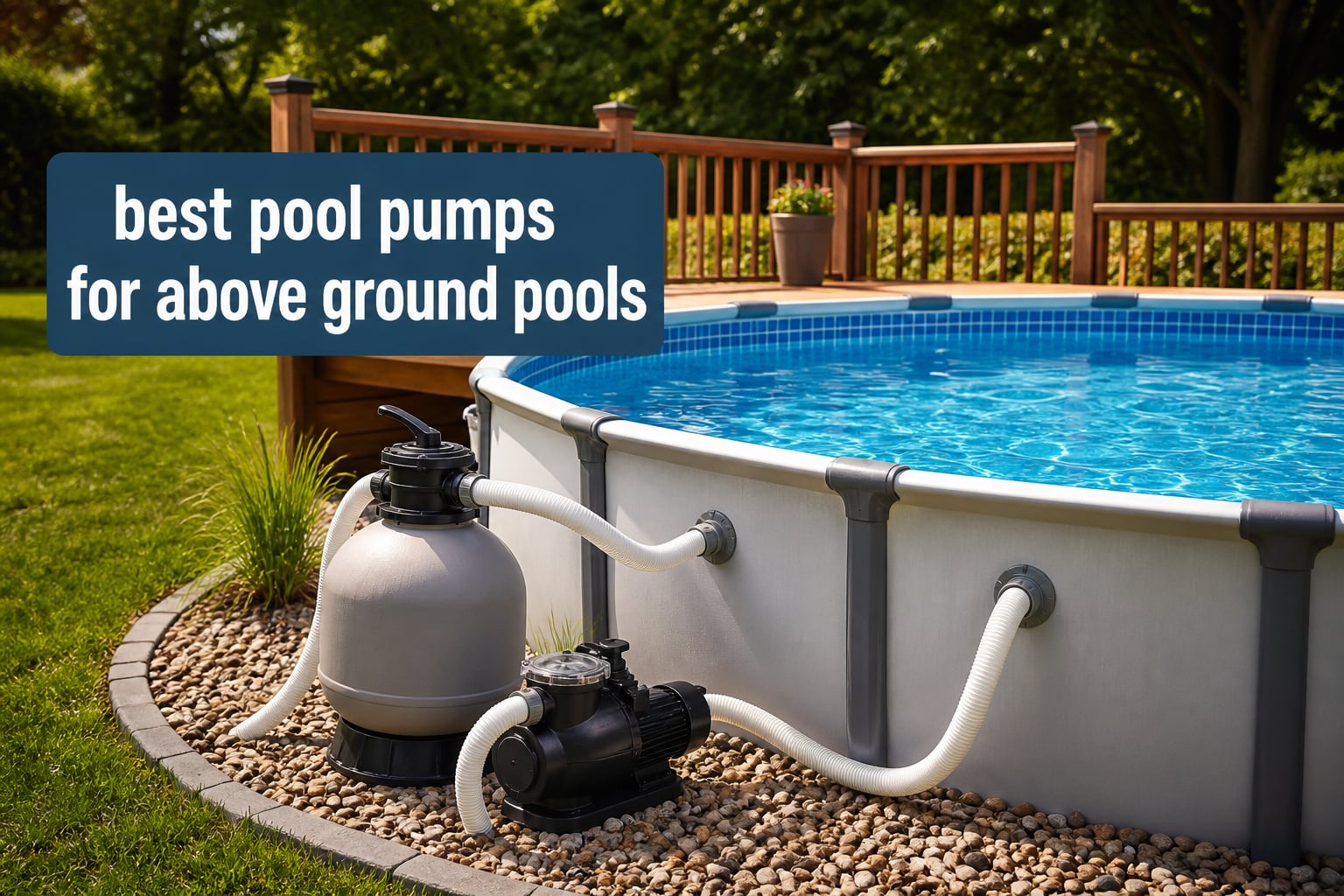 best pool pumps for above ground pools