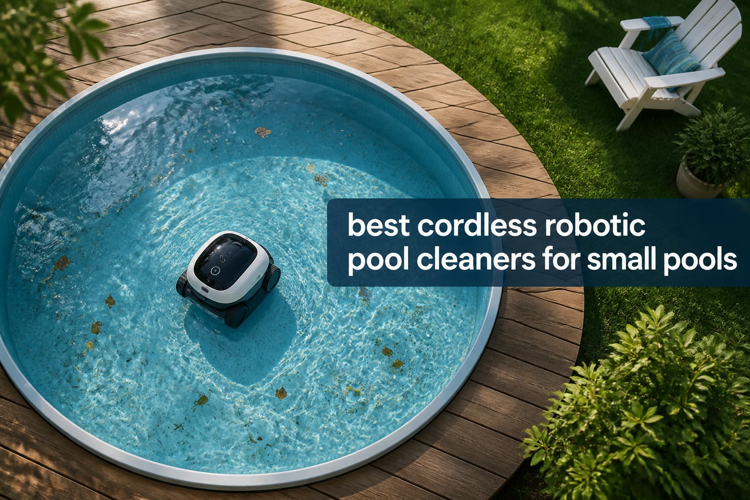 best cordless robotic pool cleaners for small pools
