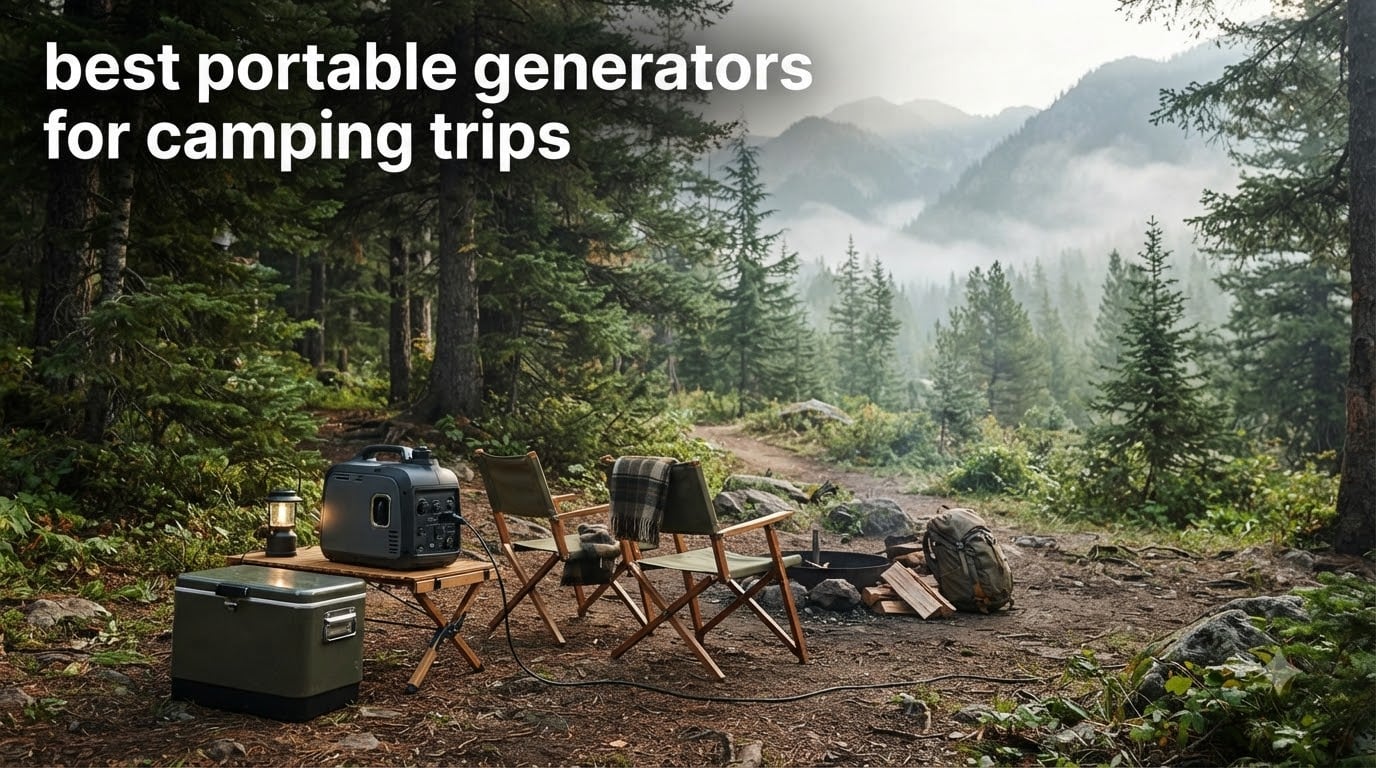 best portable generators for camping trips