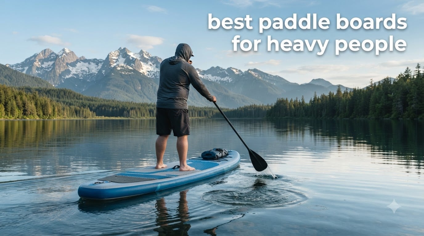 best paddle boards for heavy people