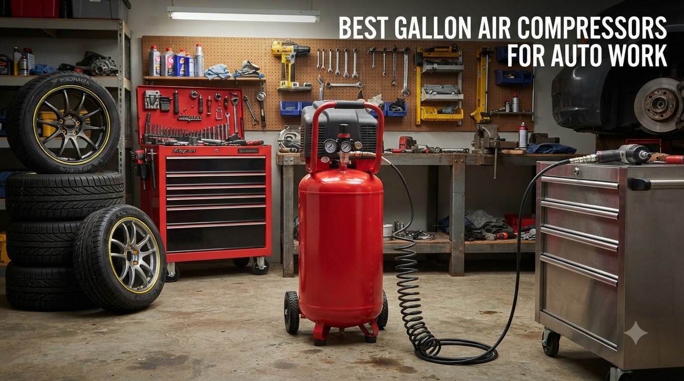 best 20 gallon air compressors for auto work