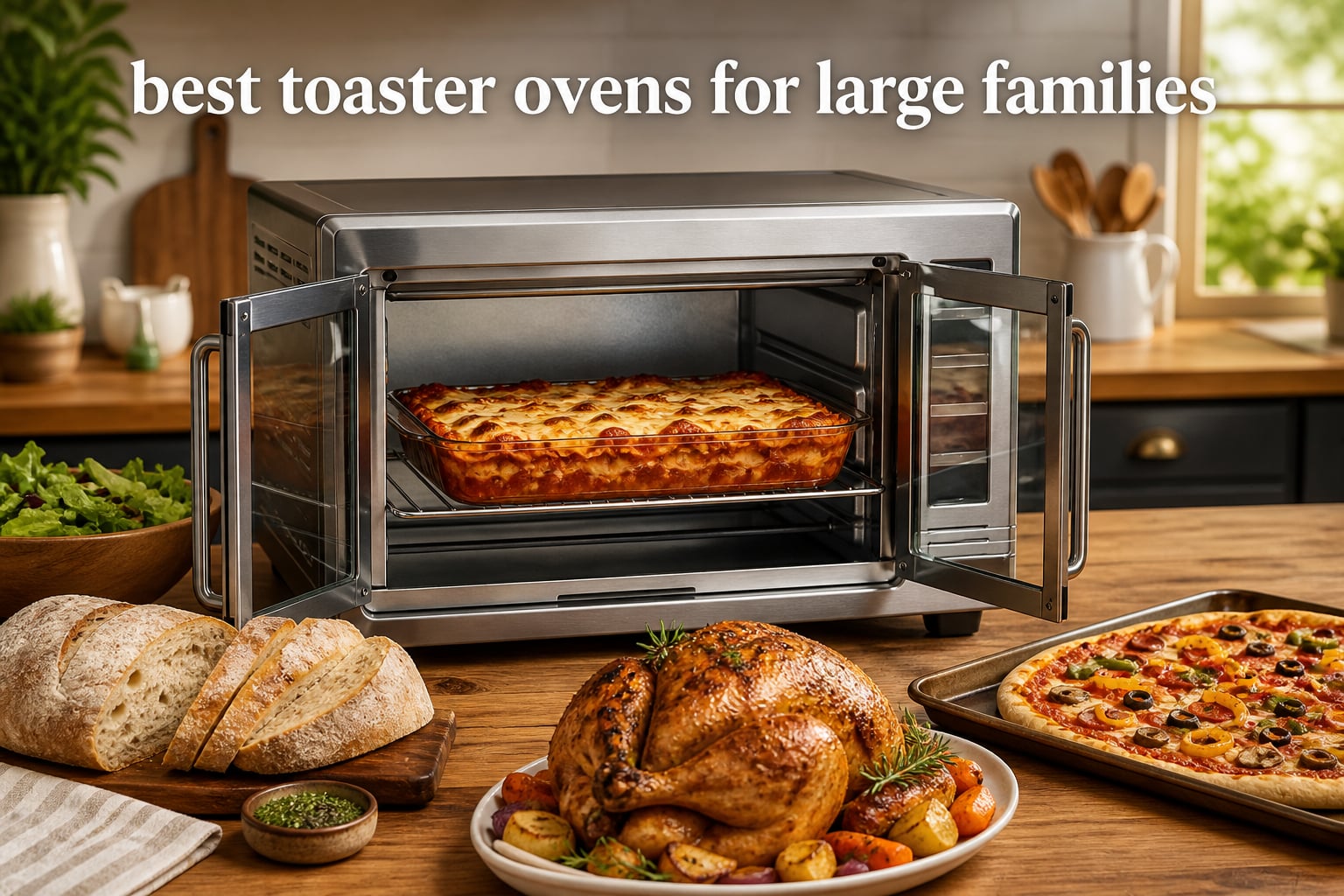 best toaster ovens for large families