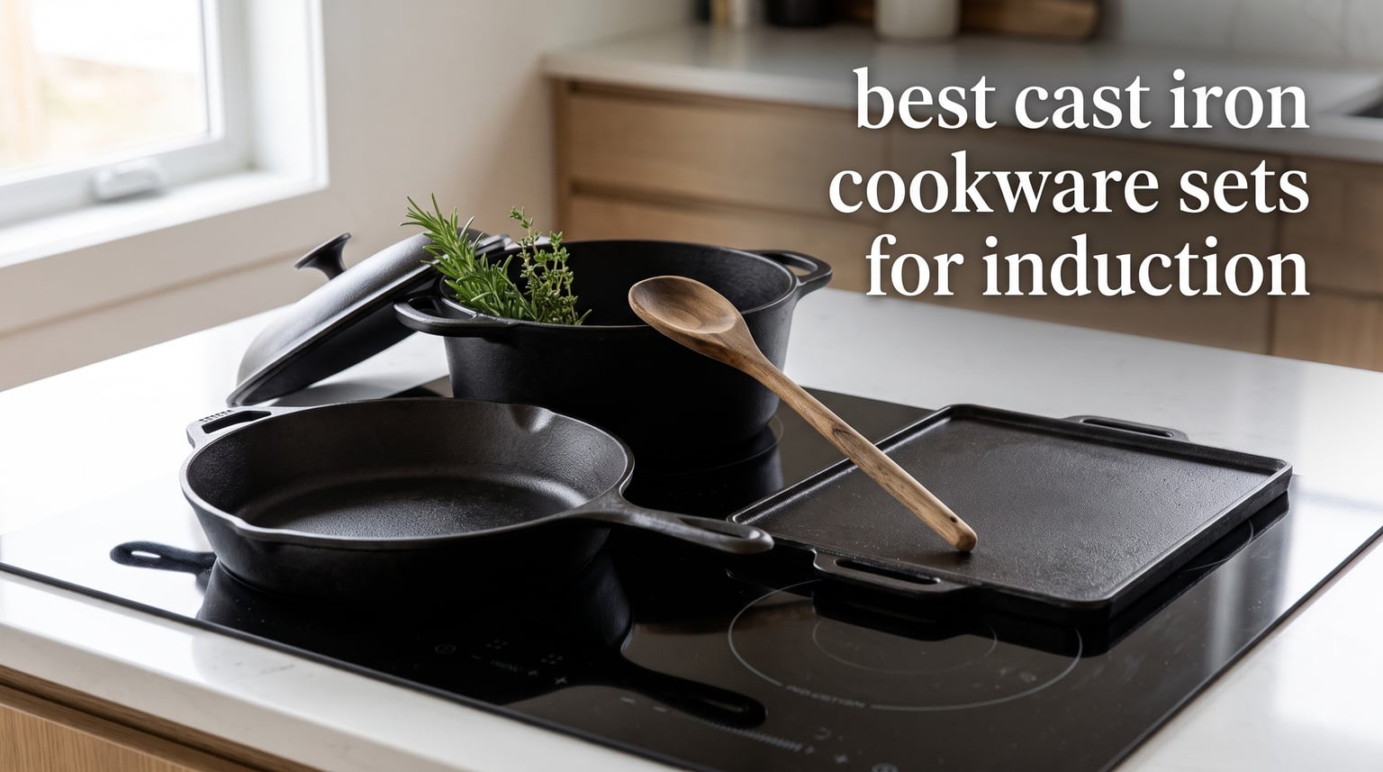 best cast iron cookware sets for induction