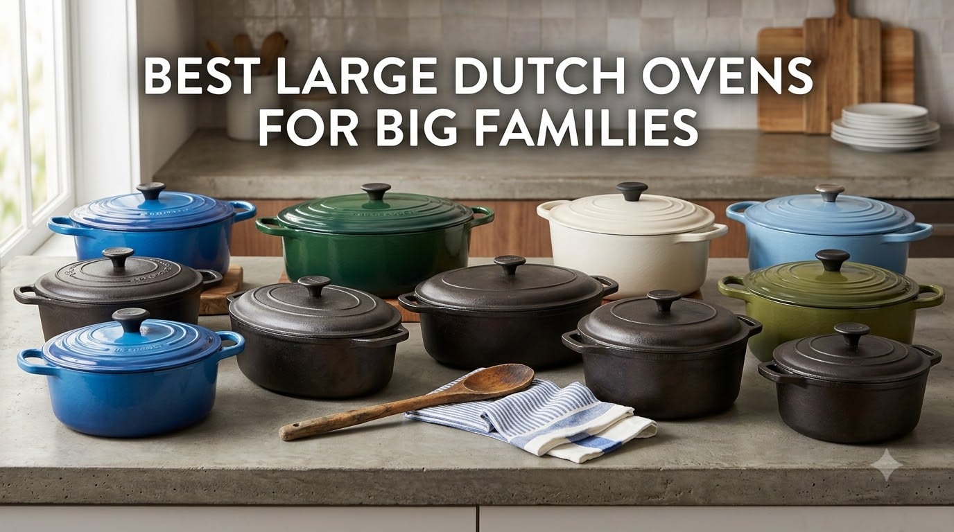 best large dutch ovens for big families