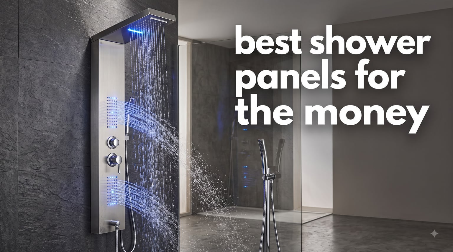 best shower panels for the money