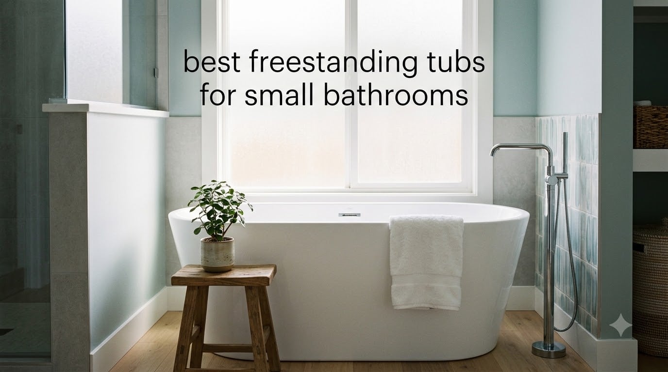 best freestanding tubs for small bathrooms