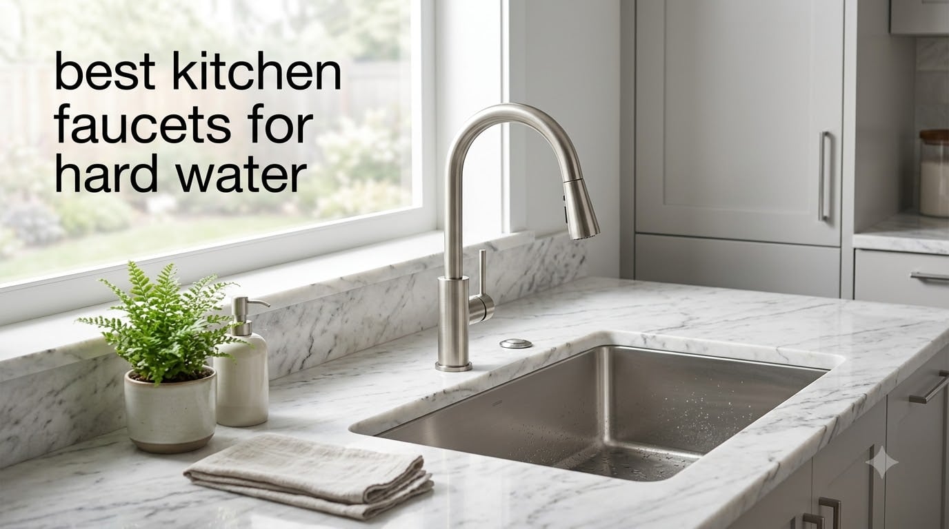 best kitchen faucets for hard water