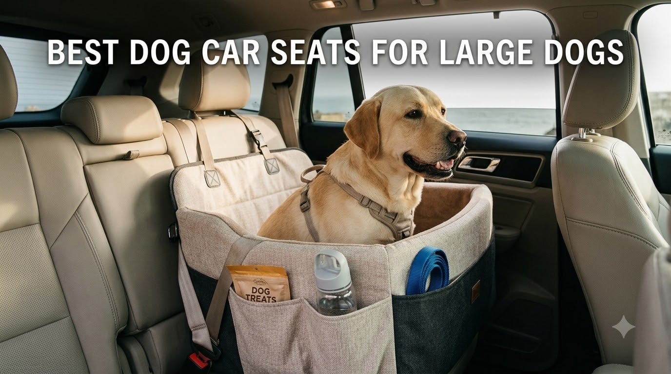 best dog car seats for large dogs