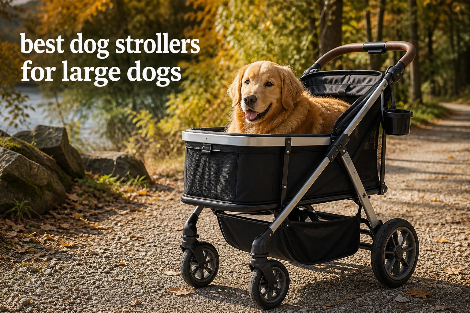 best dog strollers for large dogs