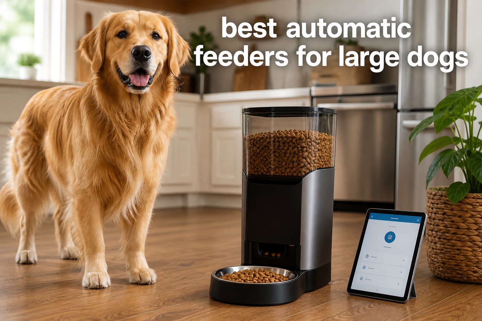 best automatic feeders for large dogs