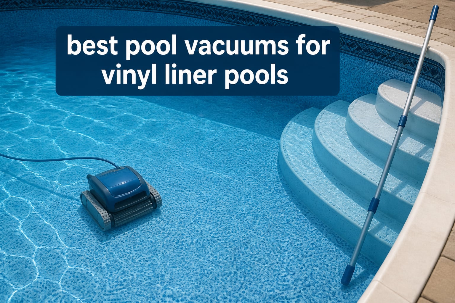 best pool vacuums for vinyl liner pools