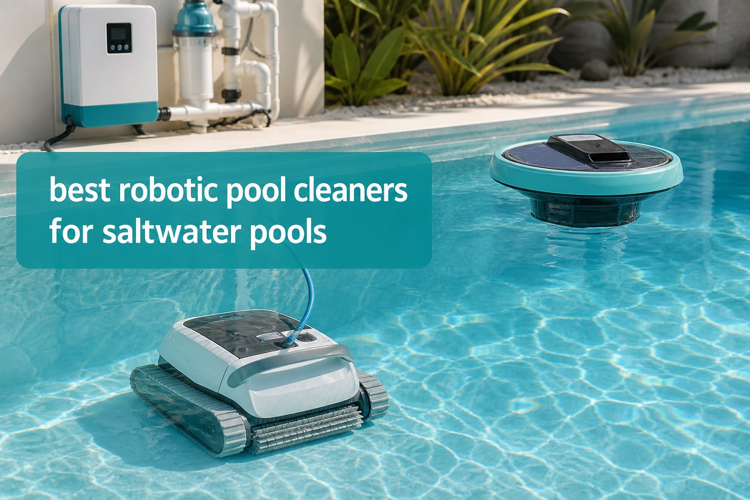 best robotic pool cleaners for saltwater pools