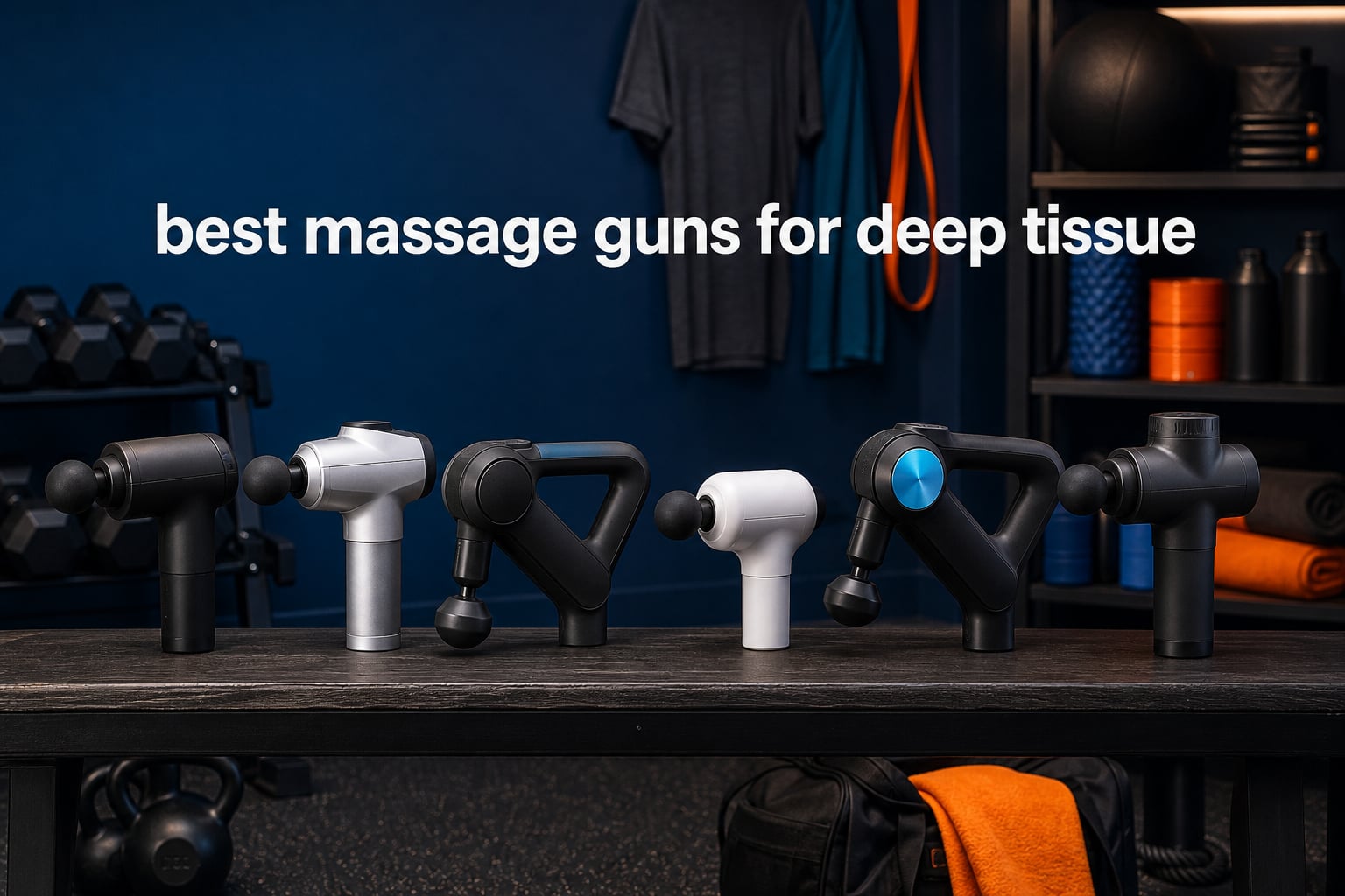 best massage guns for deep tissue