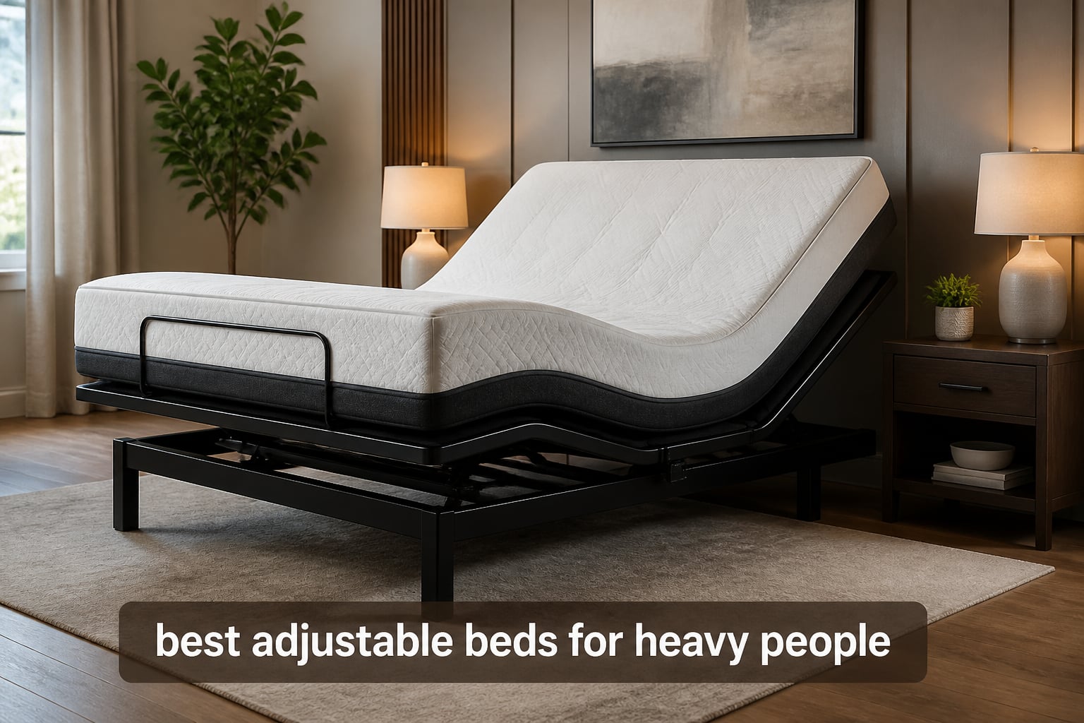 best adjustable beds for heavy people