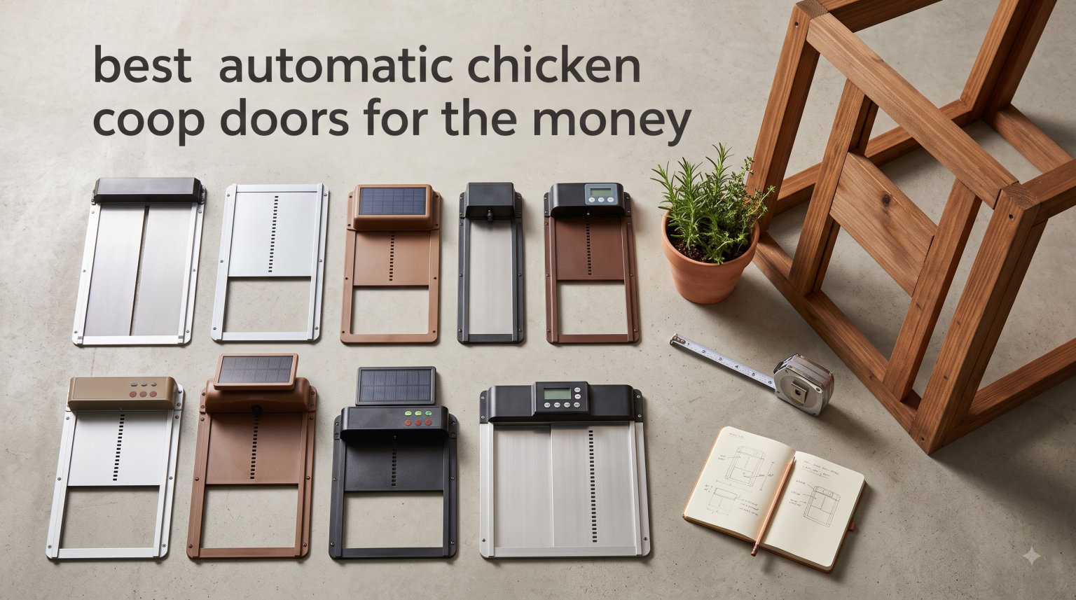 best automatic chicken coop doors for the money