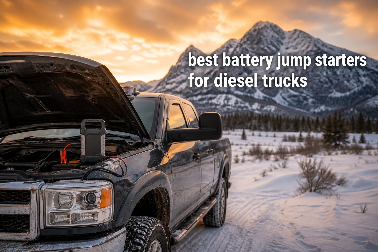 best battery jump starters for diesel trucks