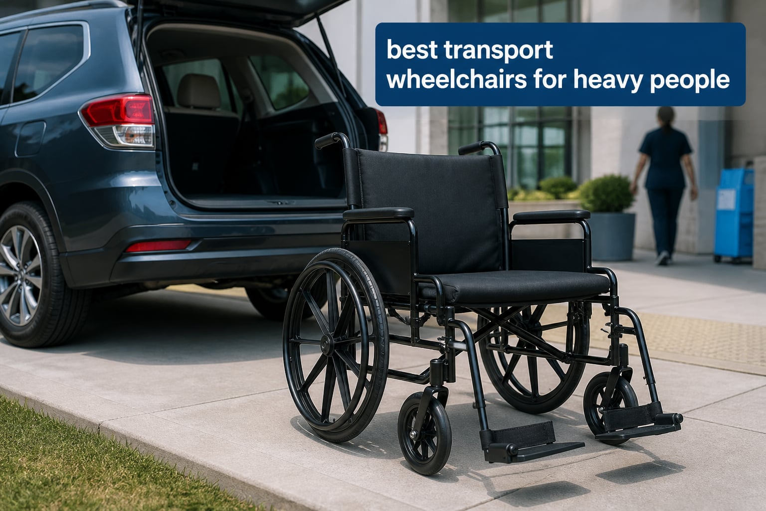 best transport wheelchairs for heavy people