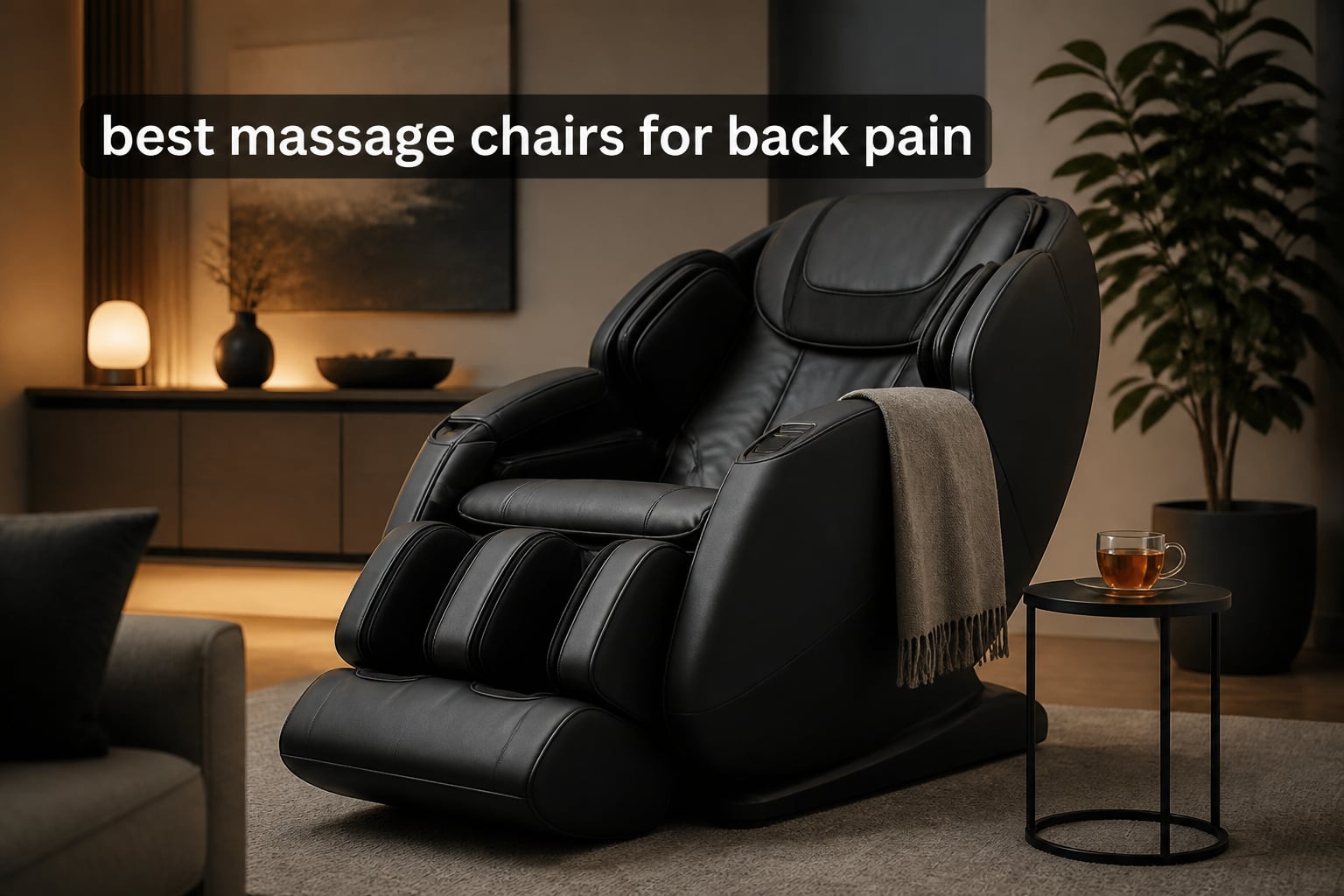 best massage chairs for back pain