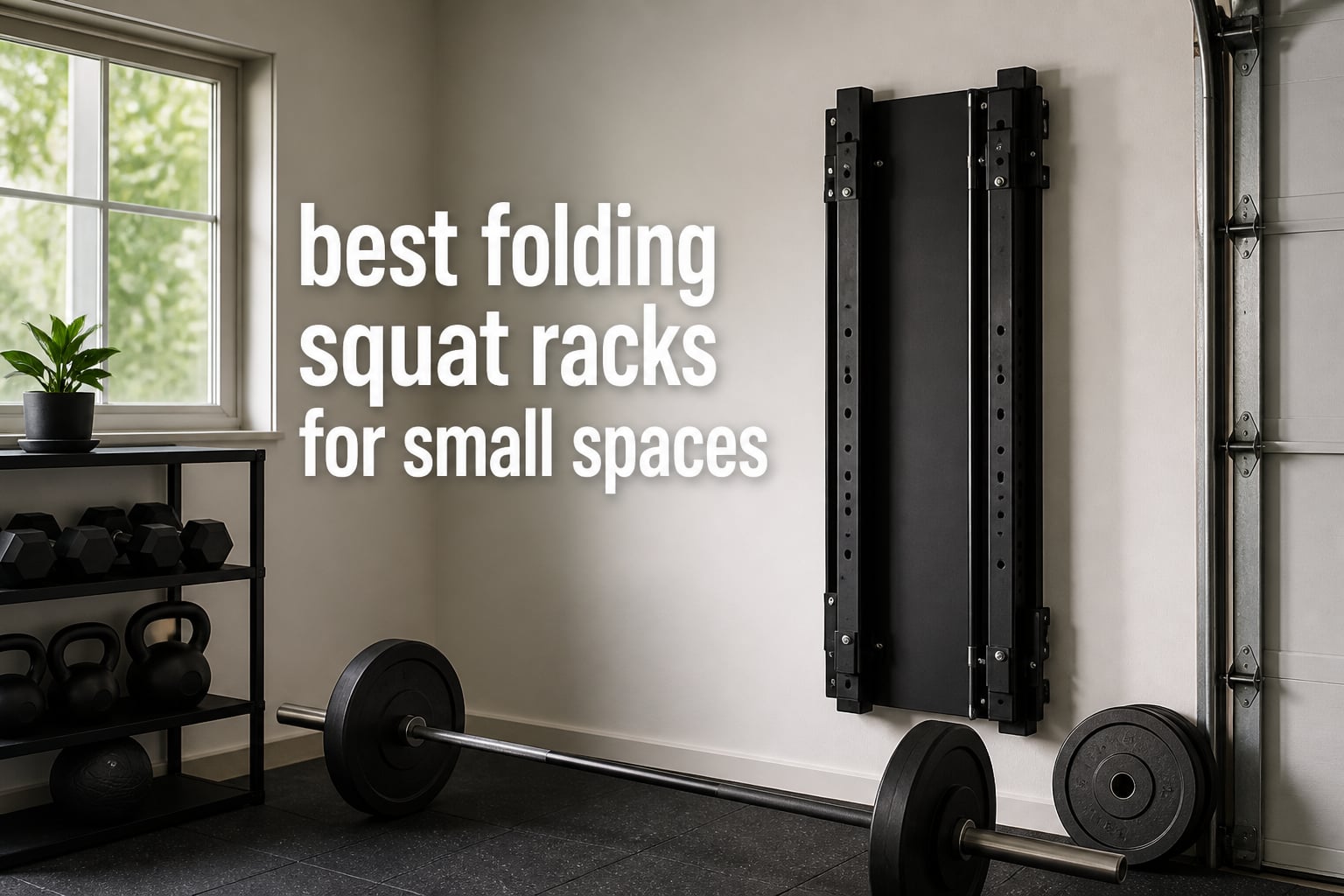 best folding squat racks for small spaces