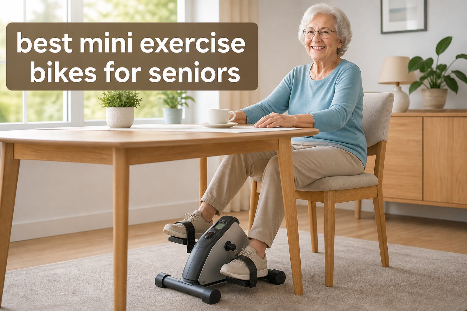 best mini exercise bikes for seniors