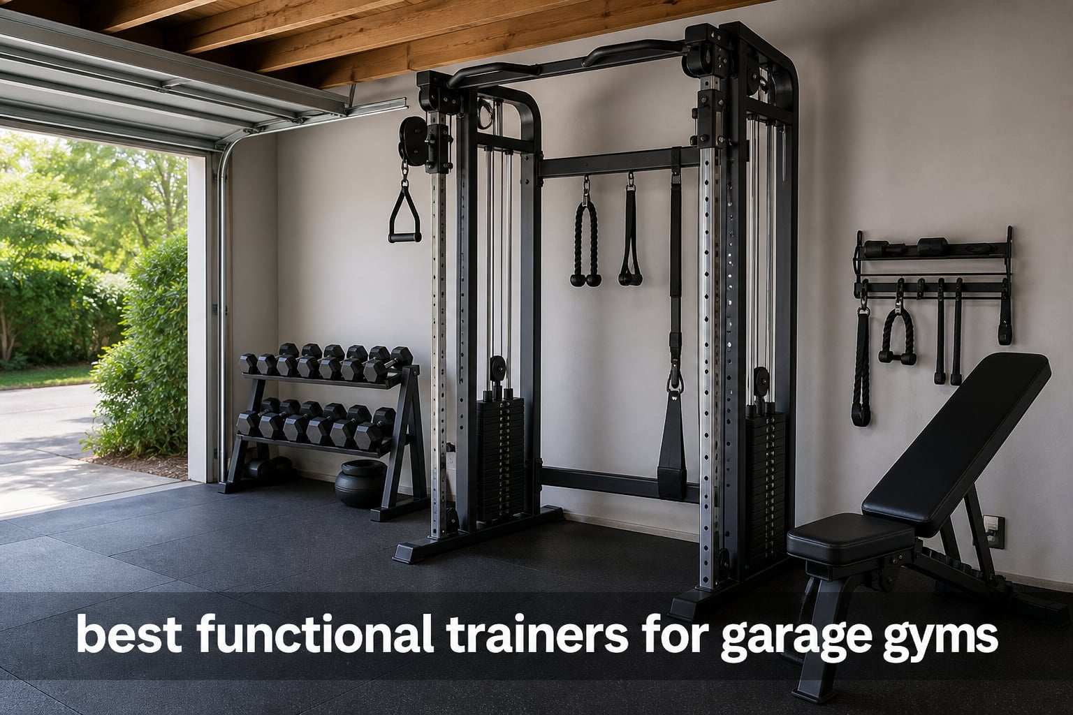 best functional trainers for garage gyms