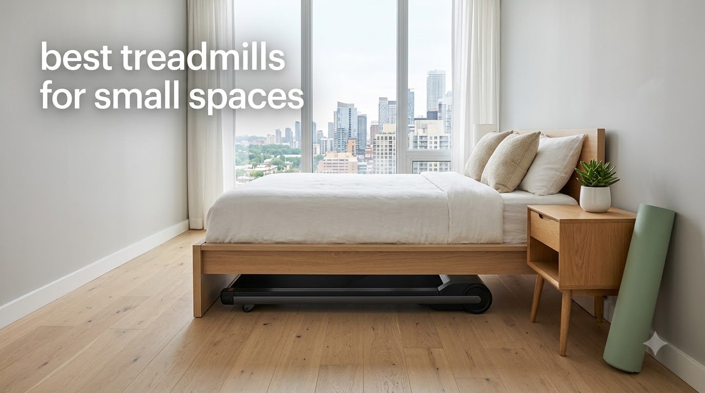 best treadmills for small spaces
