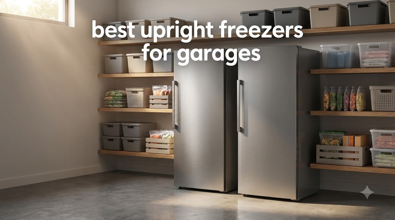 best upright freezers for garages