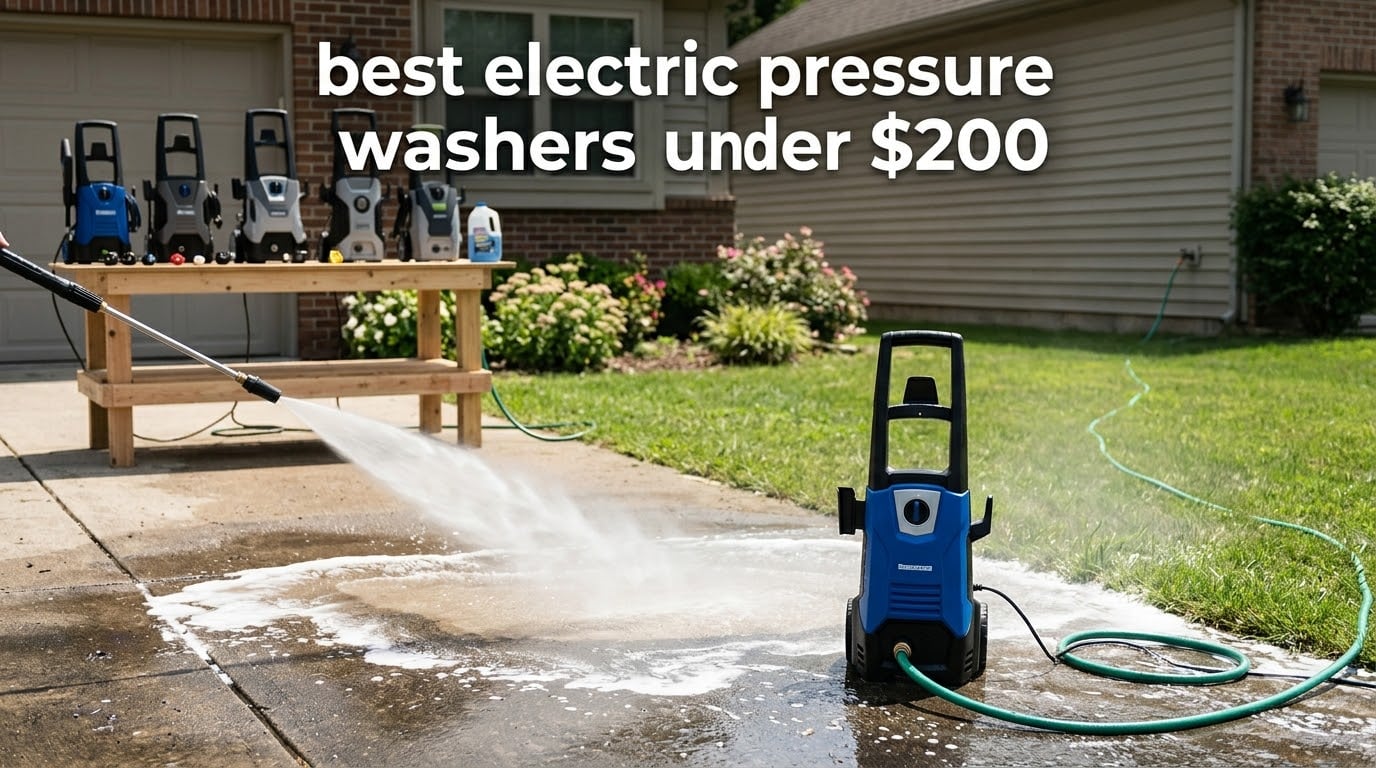 best electric pressure washers under $200
