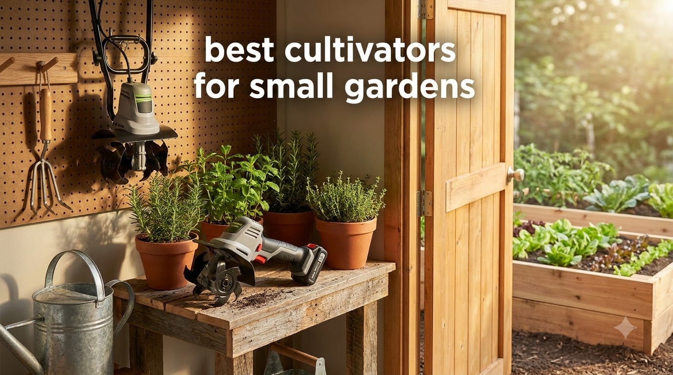 best cultivators for small gardens