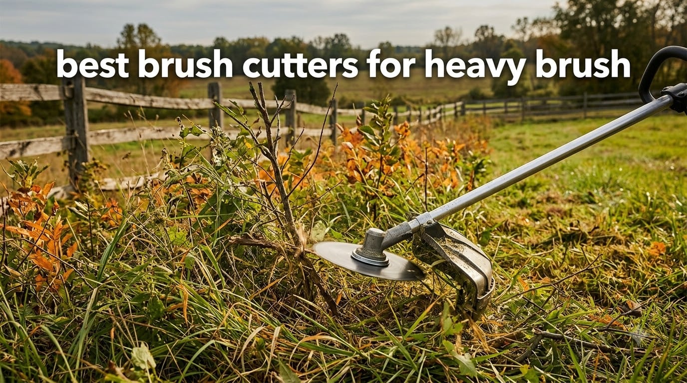 best brush cutters for heavy brush