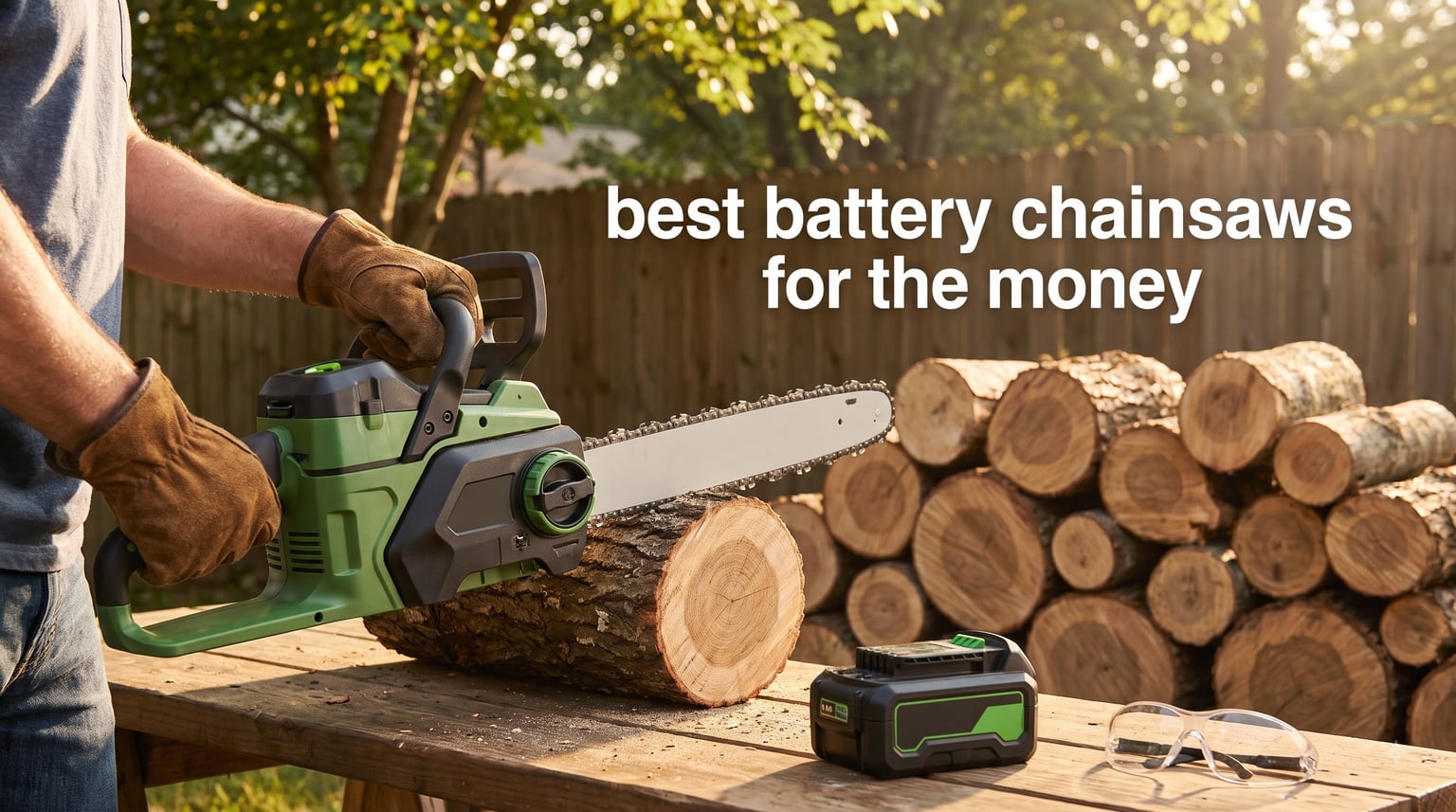 best battery chainsaws for the money
