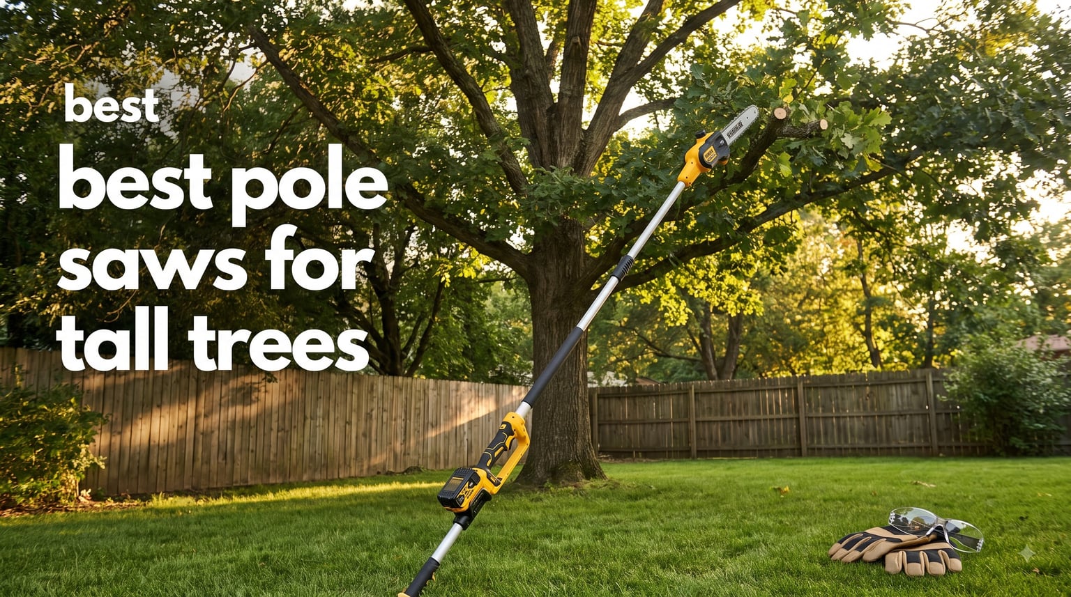 best pole saws for tall trees