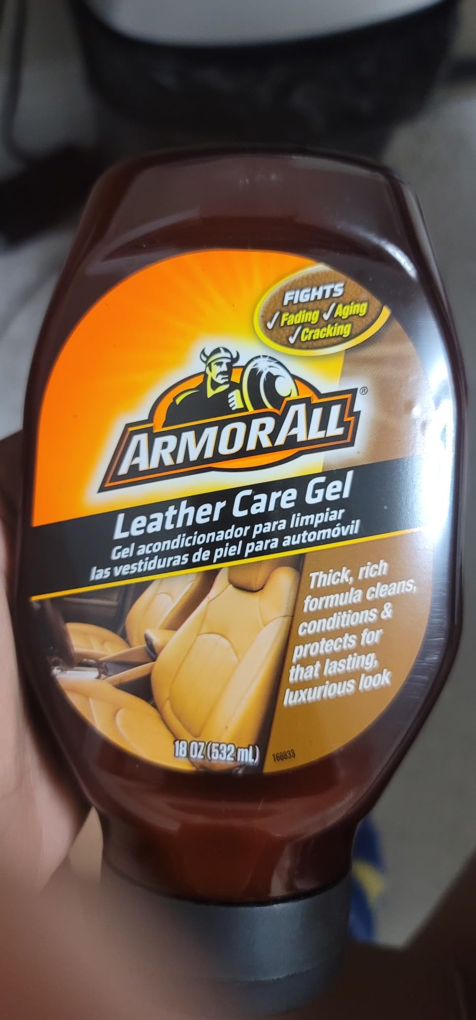 Armor All Car Leather Conditioner Gel, Interior Cleaner for Cars, Trucks and Motorcycles, 18 Fl Oz customer photo 1