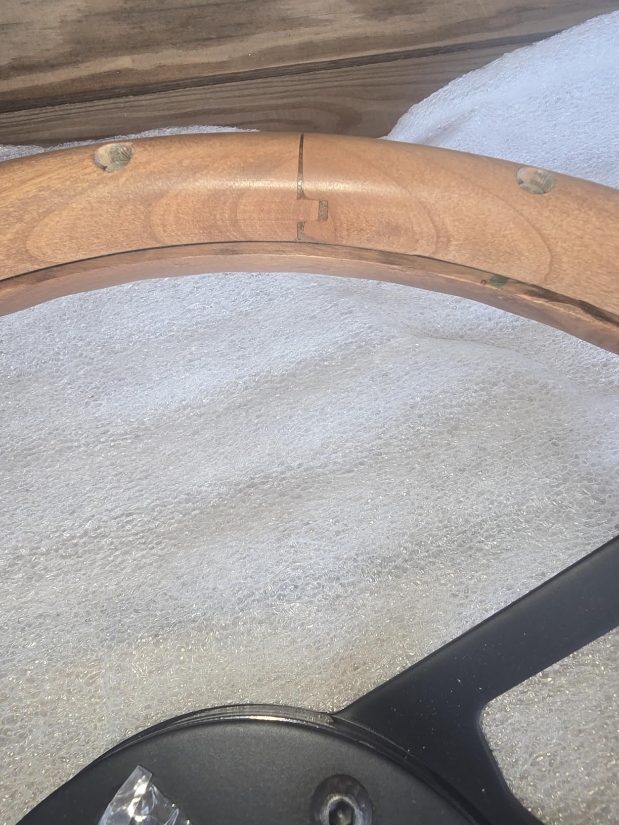 Grant 404 Challenger Wood Steering Wheel customer photo 1