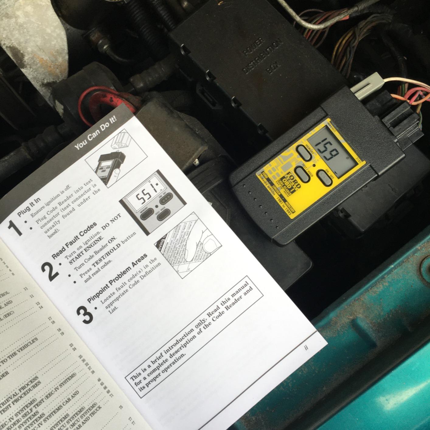 INNOVA 3145 Ford Digital OBD1 Code Reader customer photo 1