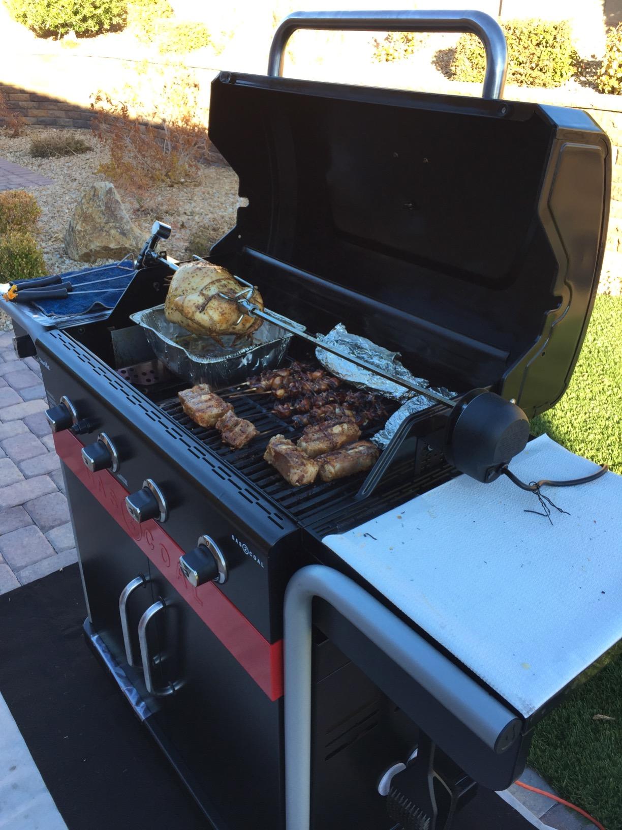 GrillPro 60090 Rotisserie Kit for Grills, 39-1/2