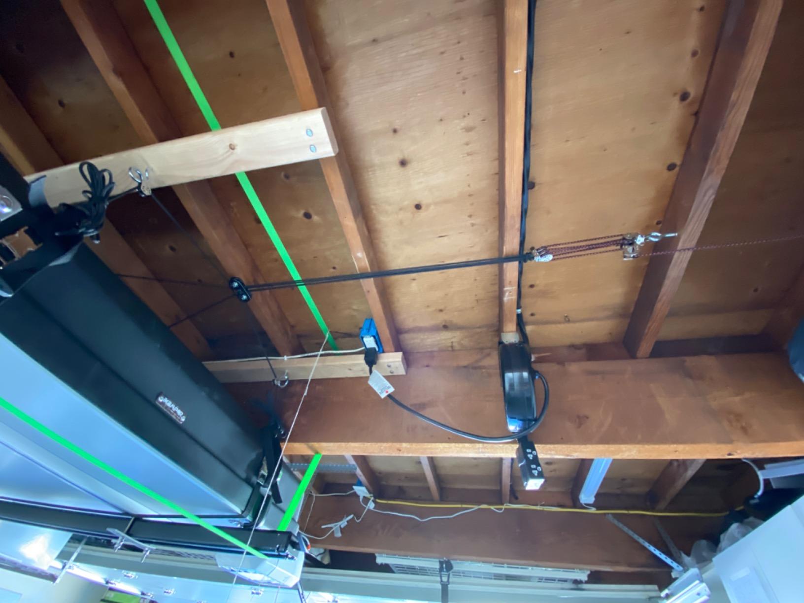 HARKEN Hoister Heavy Cargo Carrier Overhead Garage Storage 4-Point Hoist System for 145lb Carriers, Boxes, Kayaks, Canoes (145lb max load, 10ft.Ceiling), Model 7803 customer photo 1
