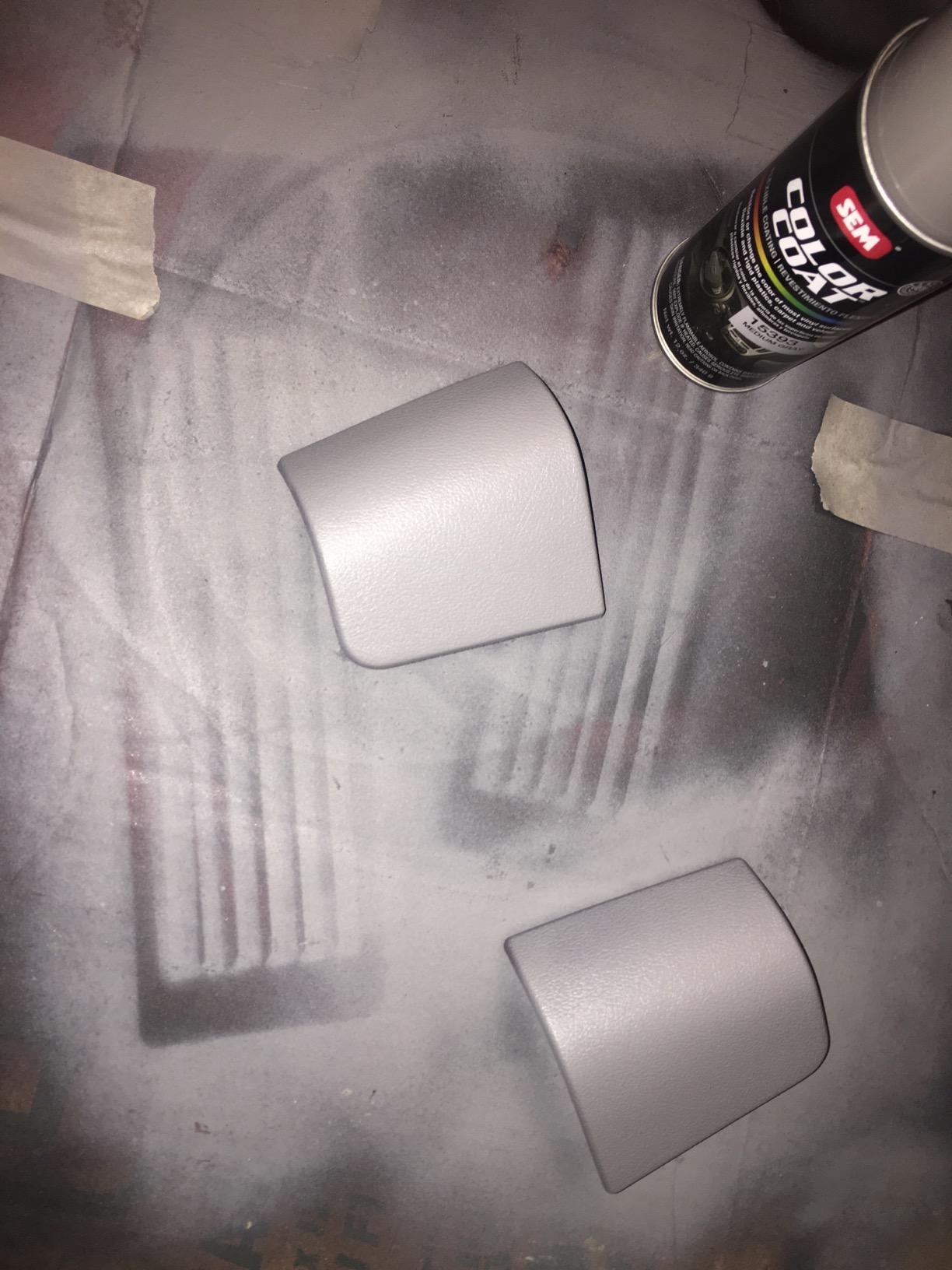 SEM 15393 Medium Gray Color Coat - 12 oz Vinyl Paint Aerosol customer photo 2