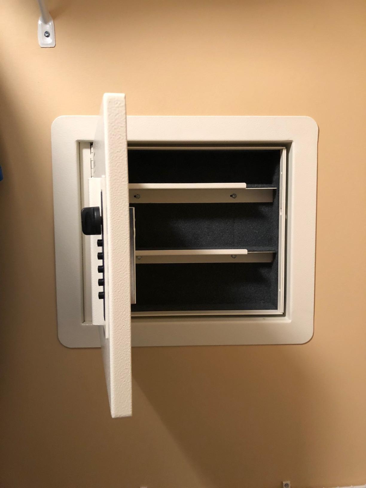 V-Line Quick Vault Locking Storage Safe for Guns and Valuables, Mechanical Lock, Steel, Ivory customer photo 2