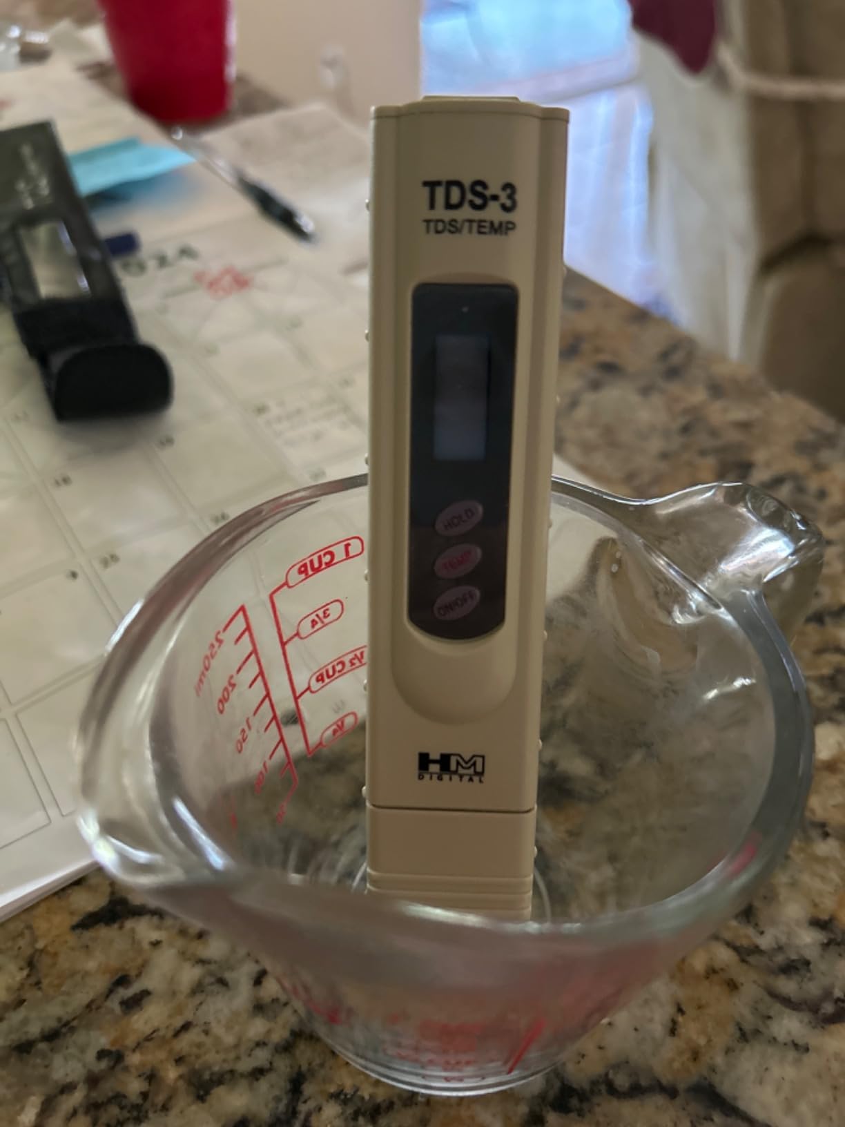 HM Digital TDS-3 Handheld TDS Meter With Carrying Case, 0-9990 ppm TDS Measurement Range, 1 ppm Resolution, +/- 2% Readout Accuracy customer photo 1