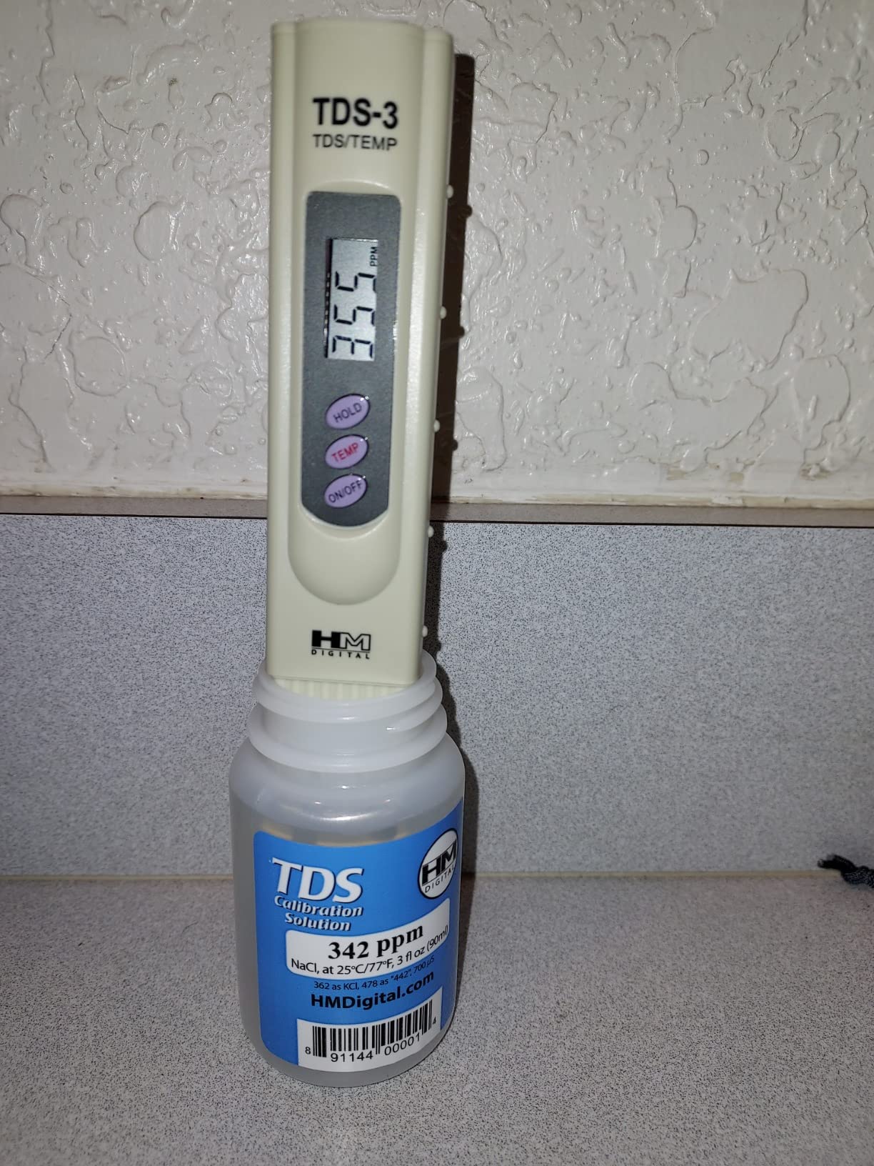 HM Digital TDS-3 Handheld TDS Meter With Carrying Case, 0-9990 ppm TDS Measurement Range, 1 ppm Resolution, +/- 2% Readout Accuracy customer photo 2